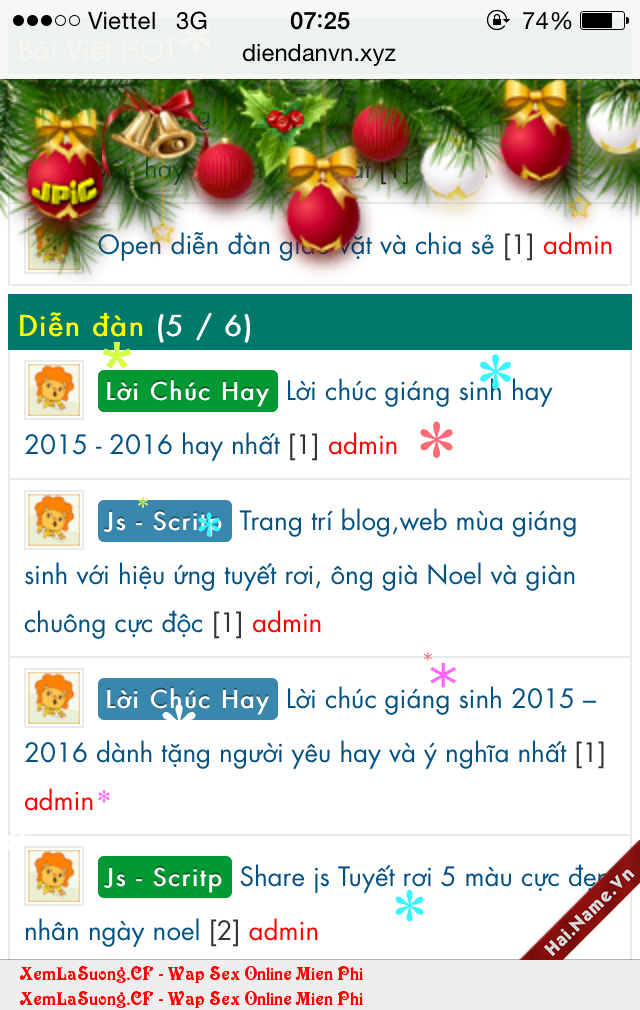 XemLaSuong.CF - Share code noel chuông đẹp trang trí web 2016